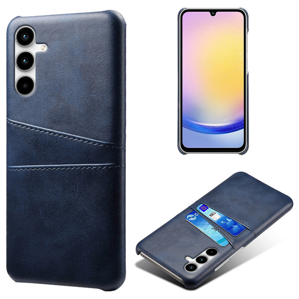 For Samsung Galaxy A25 5G (Global) (161.0 x 76.5 x 8.3mm) Case Card Holder Leather+PC Phone Cover For Samsung Galaxy A25 5G (Global) (161.0 x 76.5 x 8.3mm) Case Card Holder Leather+PC Phone Cover